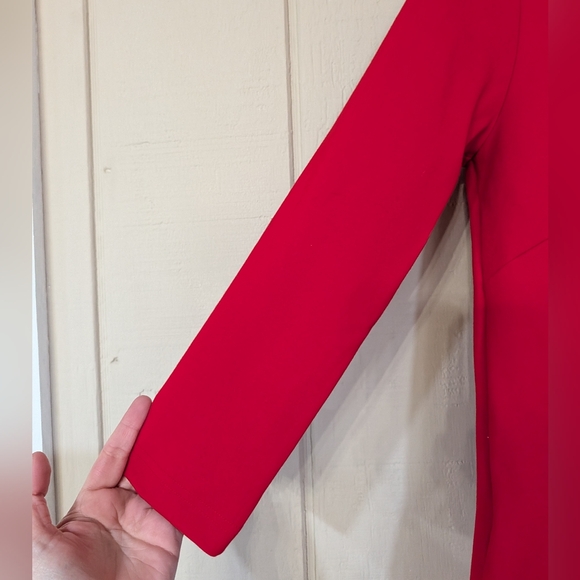 Tuckernuck Red Ponte Clifton Dress - Picture 6 of 14